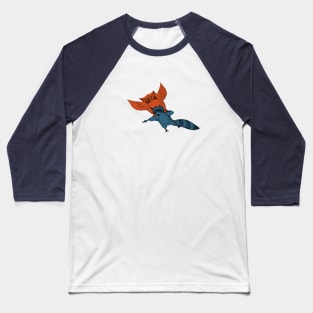 Owl & Raccoon Baseball T-Shirt